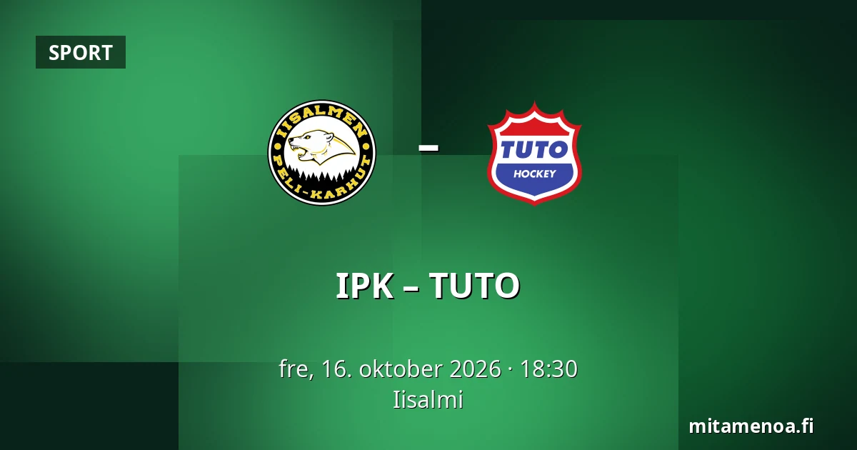 IPK – TUTO — Iisalmi