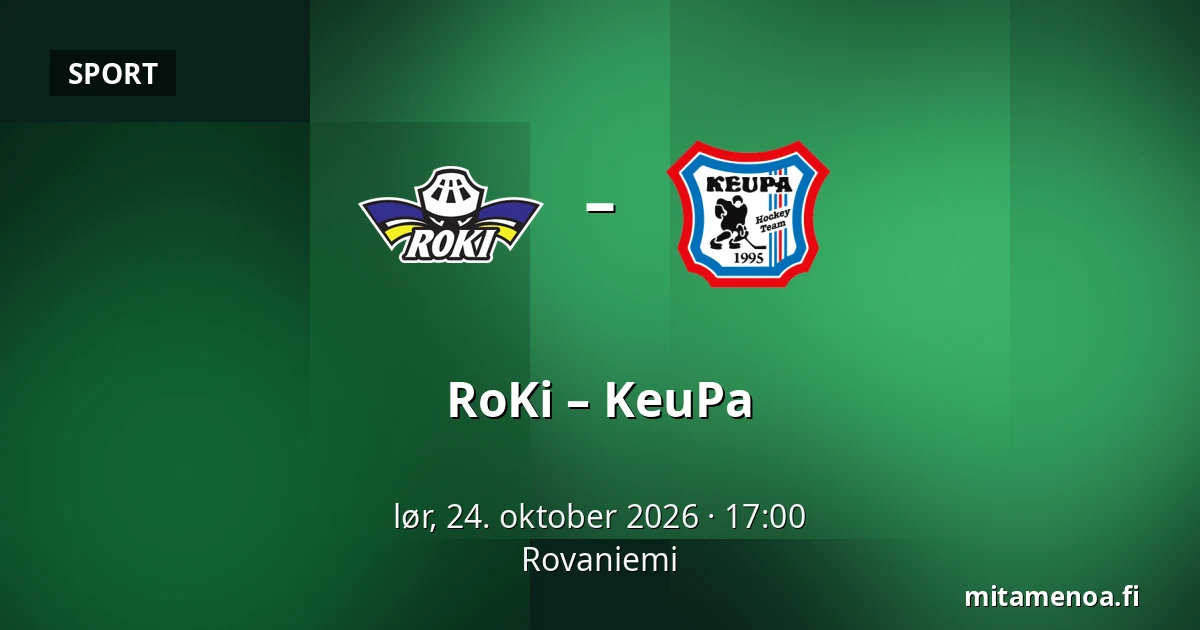 RoKi – KeuPa — Rovaniemi