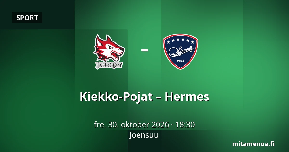 Kiekko-Pojat – Hermes — Joensuu