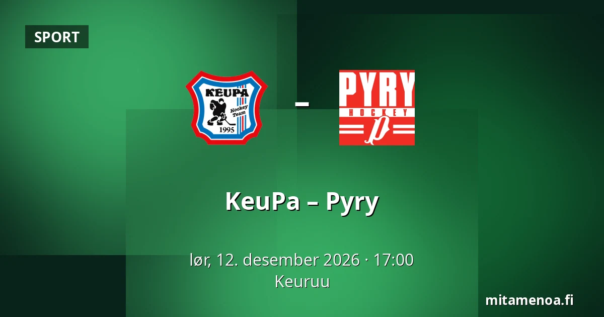 KeuPa – Pyry — Keuruu