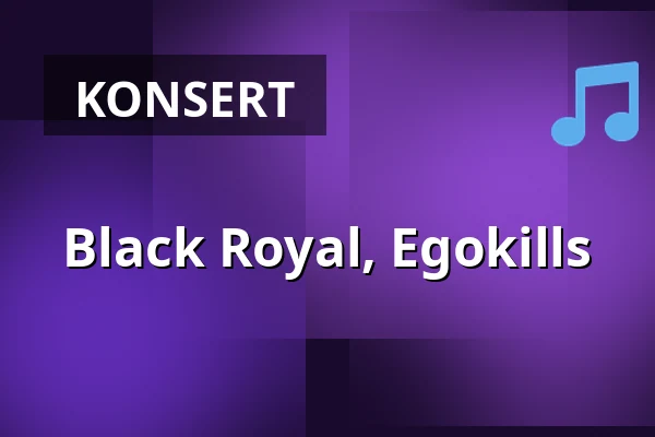 Black Royal, Egokills — On The Rocks, Helsinki