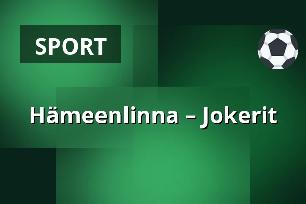 Hameenlinna – Jokerit — Hämeenlinna