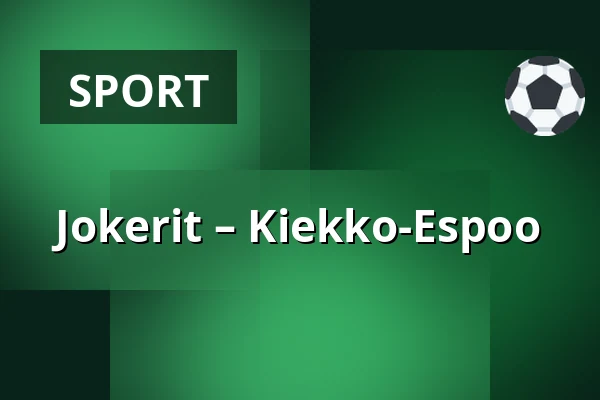 Jokerit – Kiekko-Espoo — Helsinki
