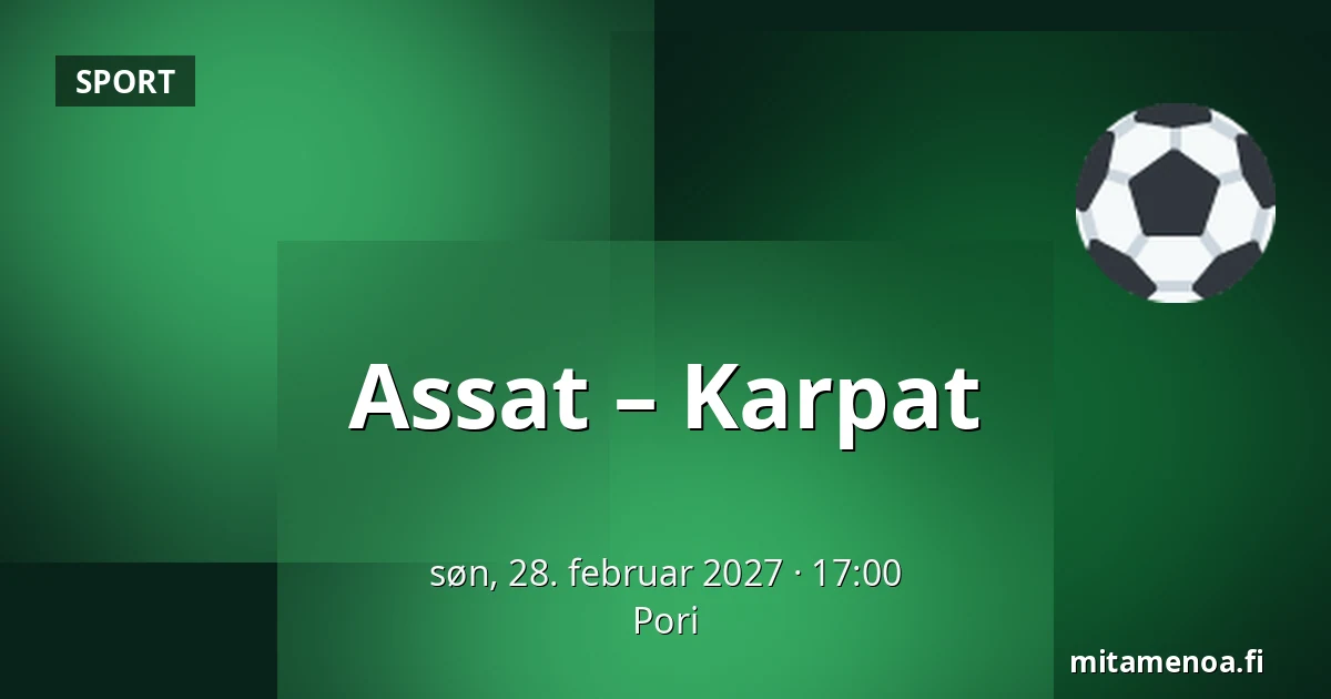Assat – Karpat — Pori