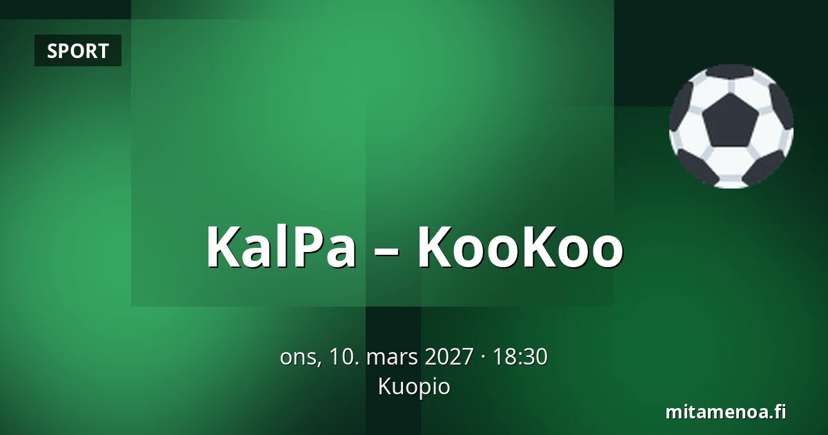 KalPa – KooKoo — Kuopio