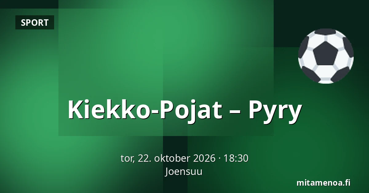 Kiekko-Pojat – Pyry — Joensuu