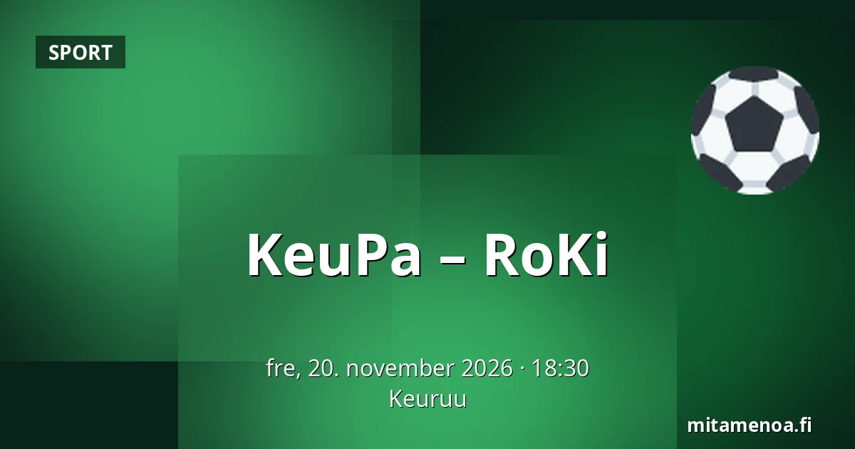 KeuPa – RoKi — Keuruu