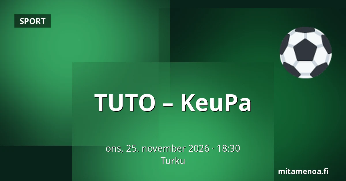 TUTO – KeuPa — Turku