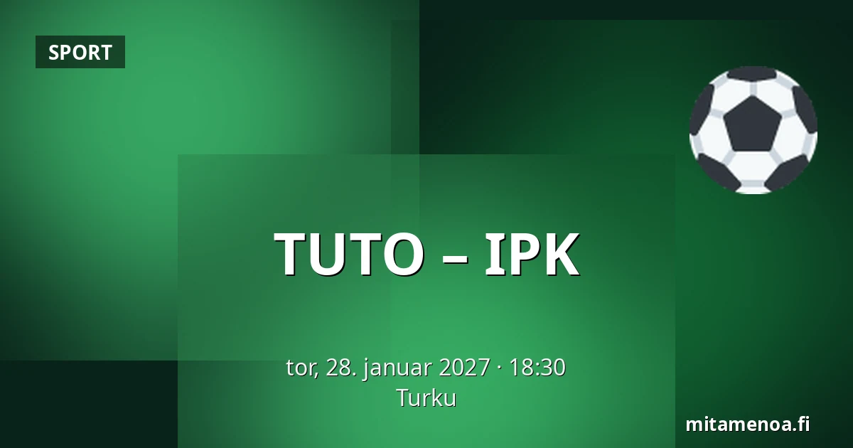 TUTO – IPK — Turku