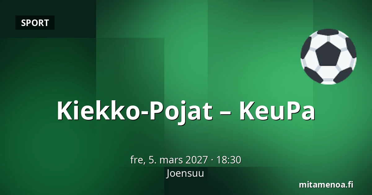 Kiekko-Pojat – KeuPa — Joensuu