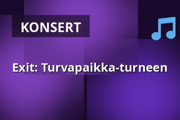 Exit: Turvapaikka-turneen — Saarijärven kirkko, Saarijärvi