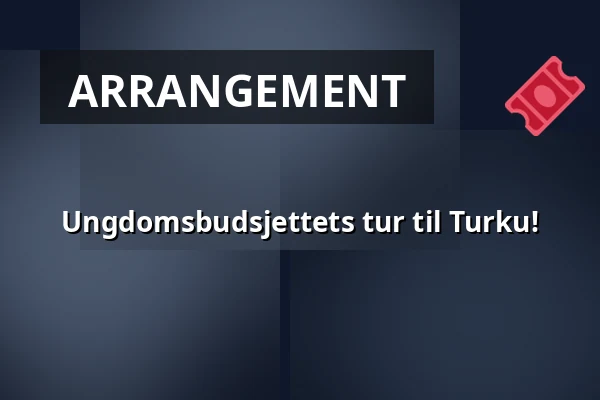 Ungdomsbudsjettets tur til Turku! — Ruoholahden nuorisotalo, Helsinki