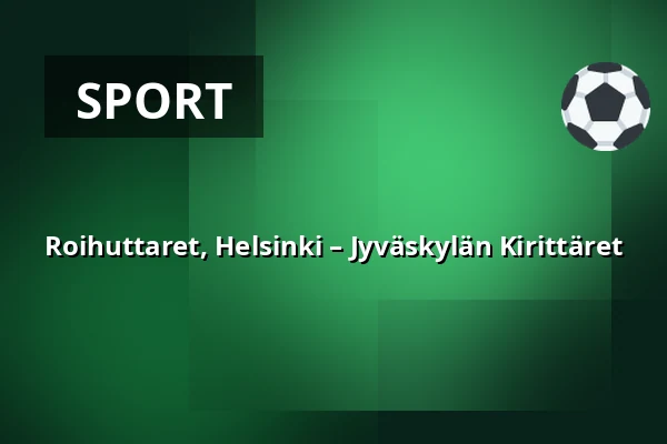 Roihuttaret, Helsinki – Jyväskylän Kirittäret — Roihuvuoren pesäpallokenttä, Helsinki