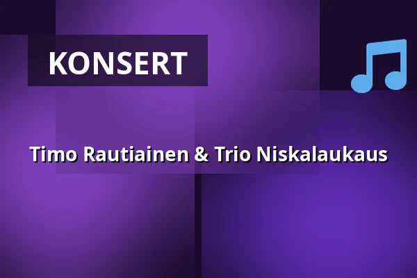 Timo Rautiainen & Trio Niskalaukaus — Circus Live, Kuopio