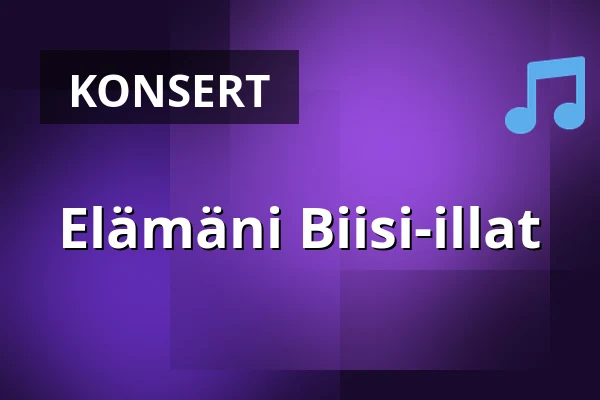 Elämäni Biisi-illat — Factory Halli, Mediapolis, Tampere