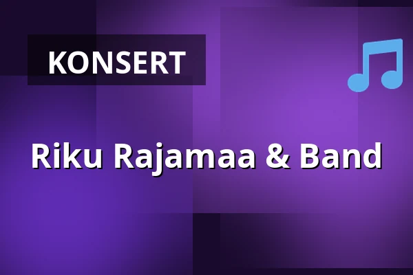 Riku Rajamaa & Band — Puotilan kartano, Helsinki