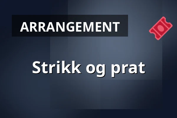 Strikk og prat — Vesannon Valo – yhdistystalo, Vesanto