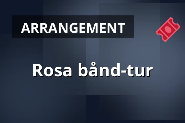 Rosa bånd-tur — Urheilukenttä, Vesanto