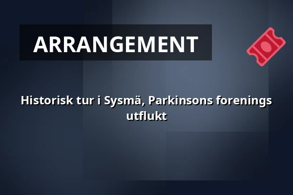 Historisk tur i Sysmä, Parkinsons forenings utflukt — Hotelli Ravintola Uoti, Sysmä