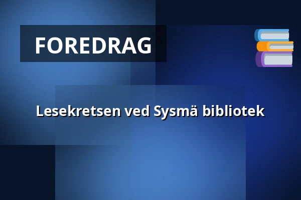 Lesekretsen ved Sysmä bibliotek — sysmän kunnankirjasto, Sysmä
