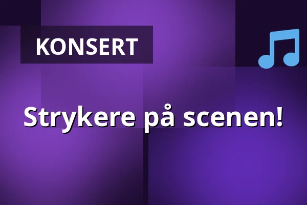 Strykere på scenen! — Kauniaisten kirkko, Kauniainen