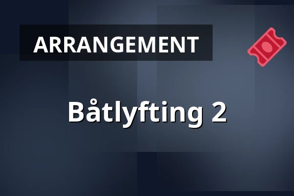 Båtlyfting 2 — siuntion venekerho, Siuntio