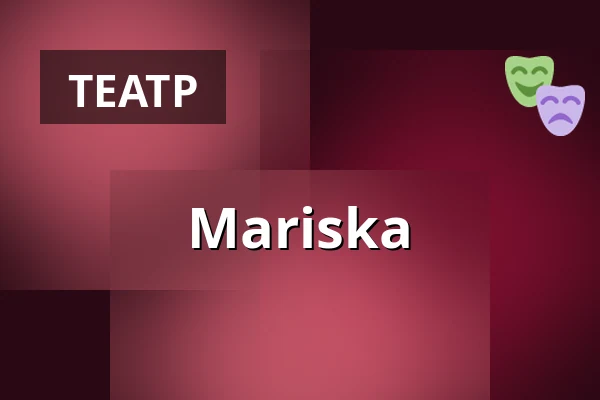 Mariska — Tampereen teatteri, Frenckell-näyttämö, Тампере