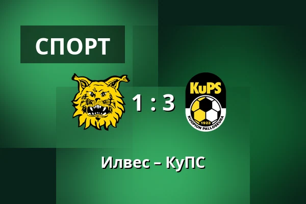 Илвес – КуПС — Tammelan Stadion, Тампере