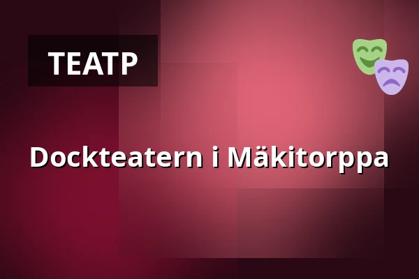 Dockteatern i Mäkitorppa — Leikkipuisto Mäkitorppa, Helsingfors