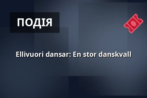 Ellivuori dansar: En stor danskvall — Ellivuori Resort, Sastamala