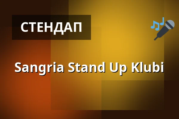 Sangria Stand Up Klubi — Ravintola Suoma, Tammerfors