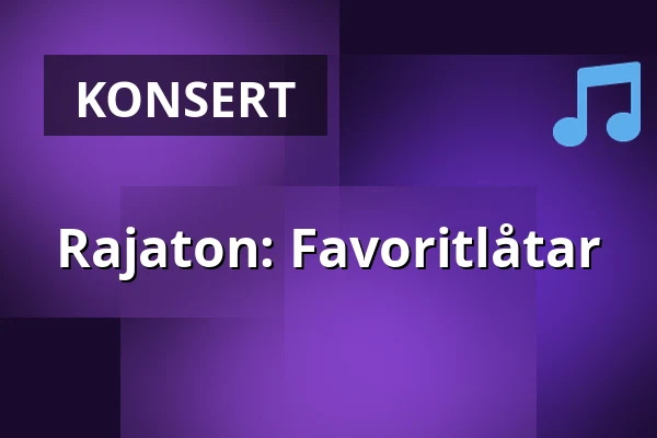 Rajaton: Favoritlåtar — Oulujoen kirkko, Uleåborg