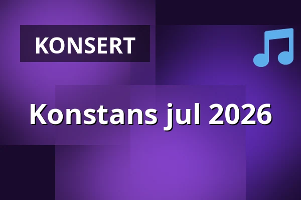 Konstans jul 2026 — Naantalin Kirkko, Nådendal