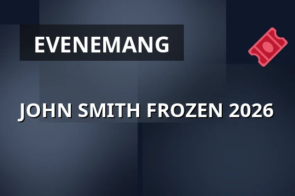 JOHN SMITH FROZEN 2026 — Paviljonki Areena, Jyväskylä