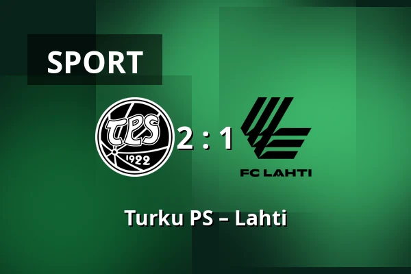 Turku PS – Lahti — Veritas Stadion, Åbo
