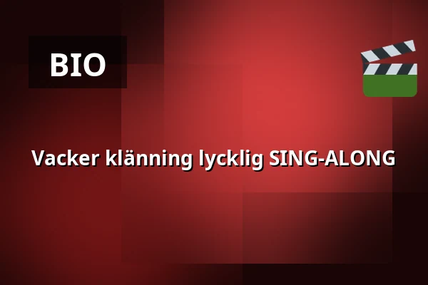 Vacker klänning lycklig SING-ALONG — Finnkino, Helsingfors