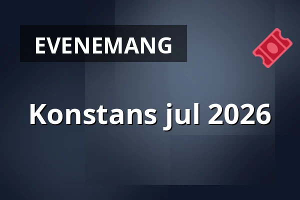 Konstans jul 2026 — Ristinkirkko, Lahtis