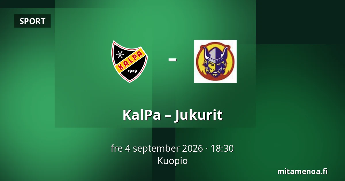 KalPa – Jukurit — Kuopio