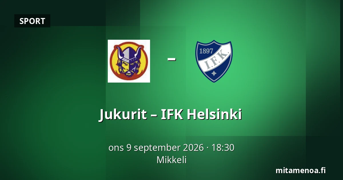 Jukurit – IFK Helsinki — Sankt Michel