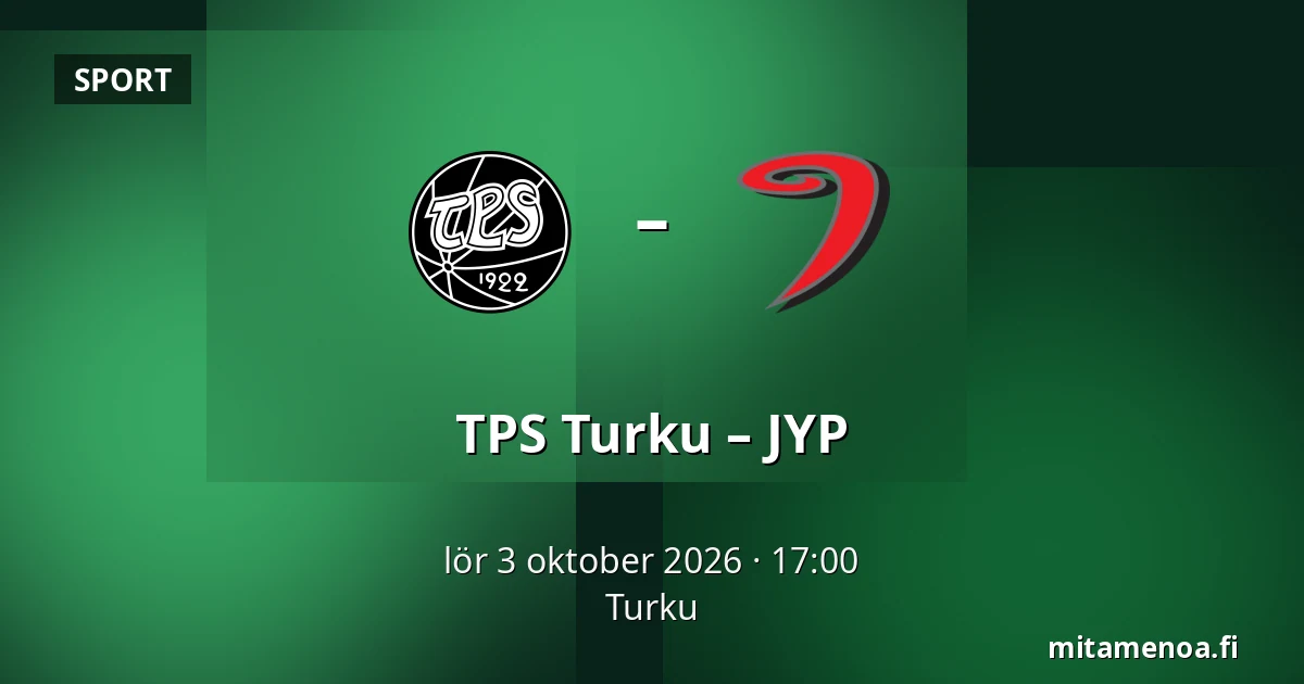 TPS Turku – JYP — Åbo