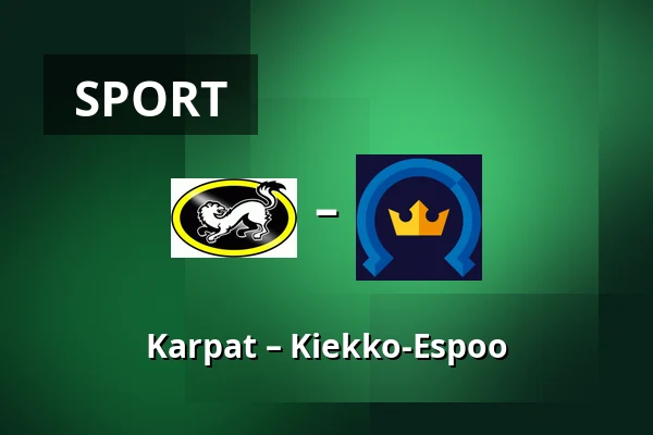 Karpat – Kiekko-Espoo — Uleåborg