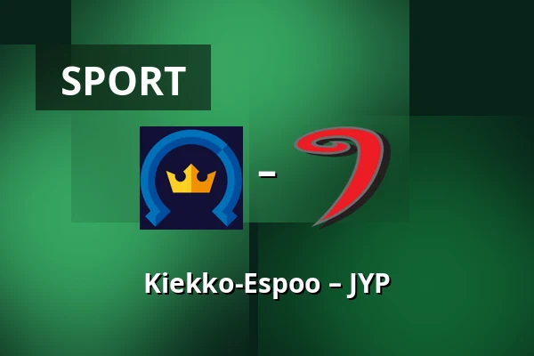 Kiekko-Espoo – JYP — Esbo