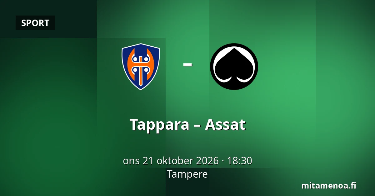 Tappara – Assat — Tammerfors