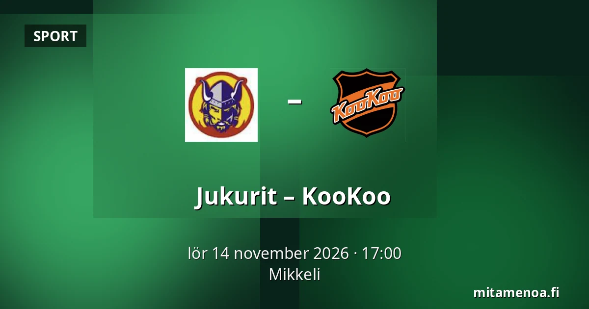 Jukurit – KooKoo — Sankt Michel