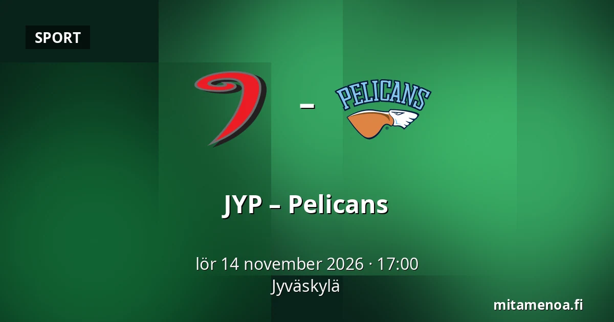 JYP – Pelicans — Jyväskylä