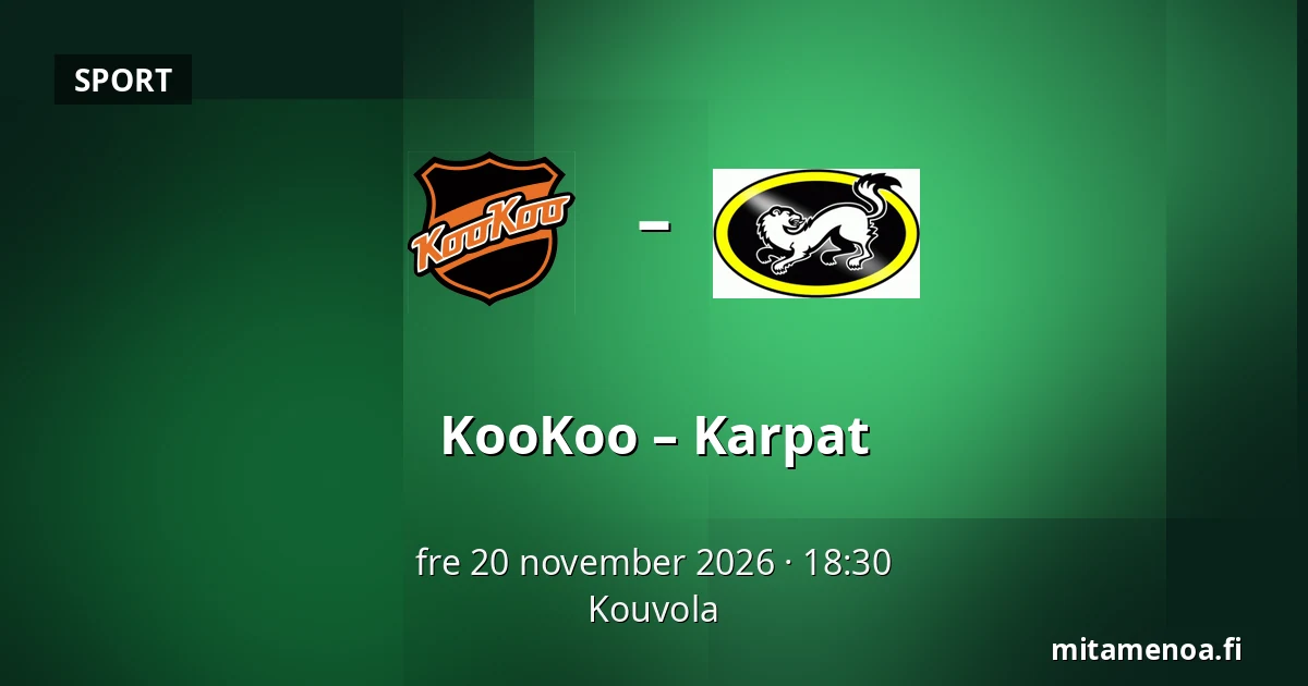 KooKoo – Karpat — Kouvola