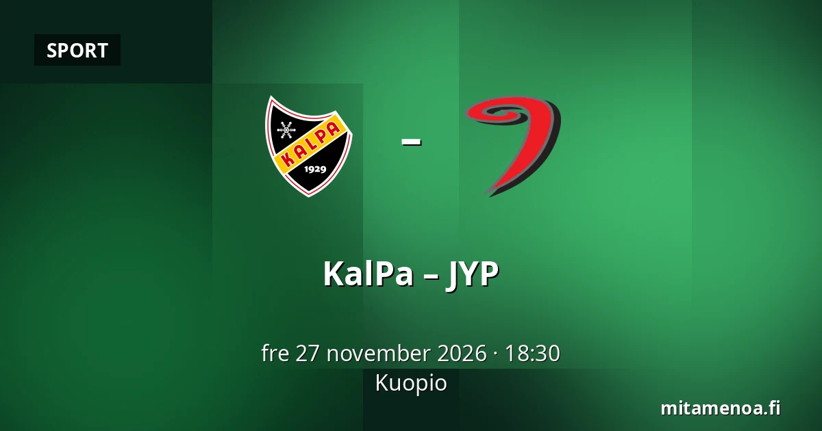 KalPa – JYP — Kuopio