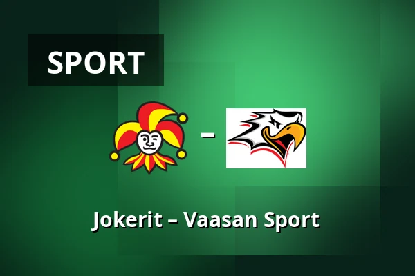 Jokerit – Vaasan Sport — Helsingfors