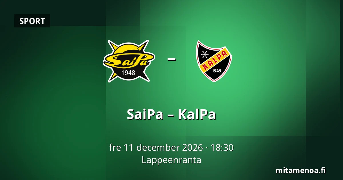 SaiPa – KalPa — Villmanstrand