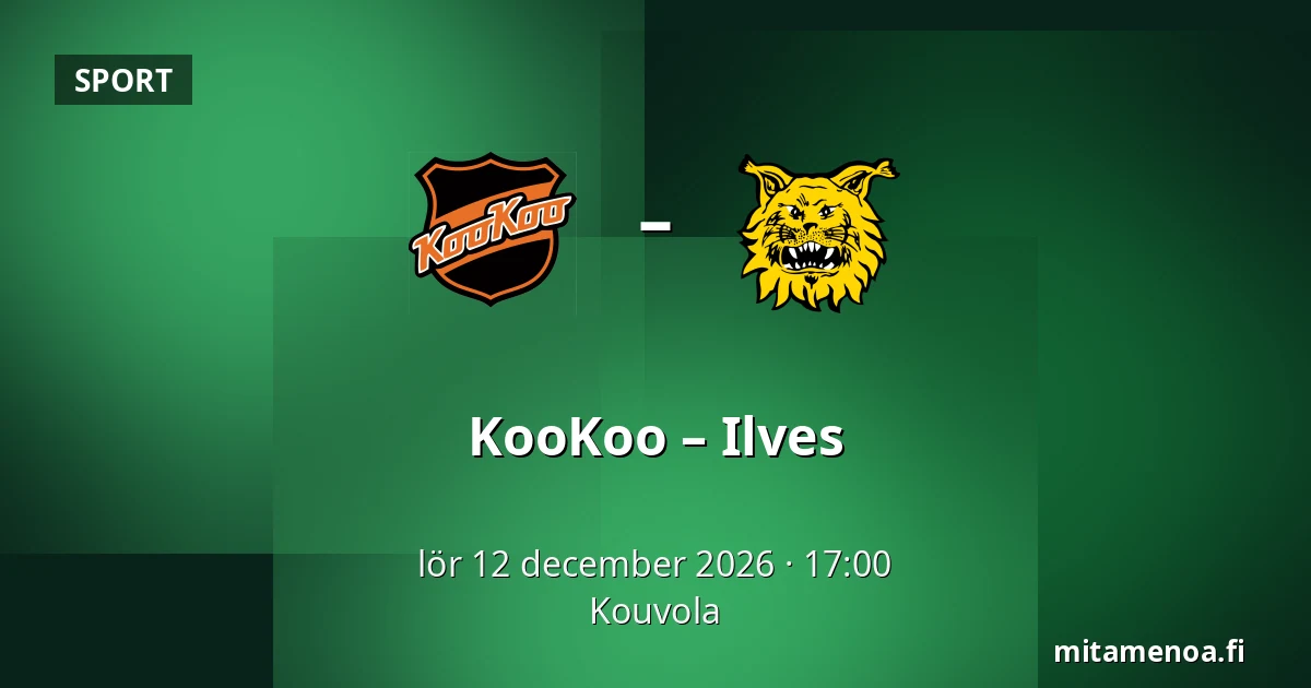 KooKoo – Ilves — Kouvola